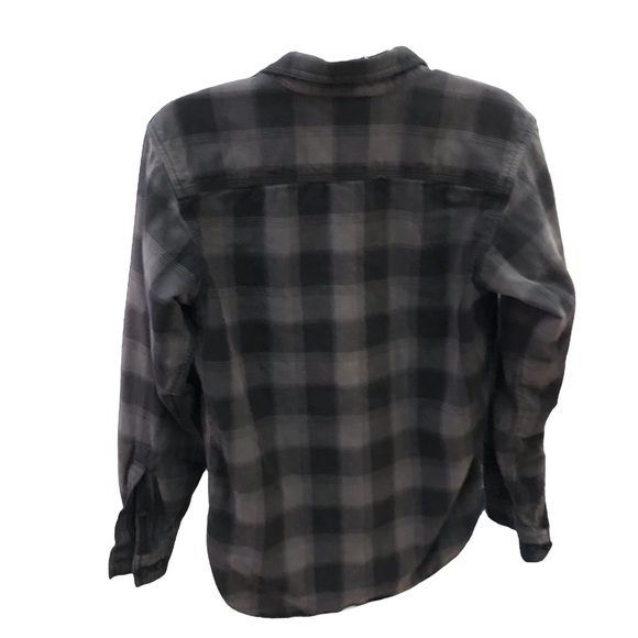 Columbia Men’s Black Grey Plaid Shirt Jacket - Picture 4 of 4